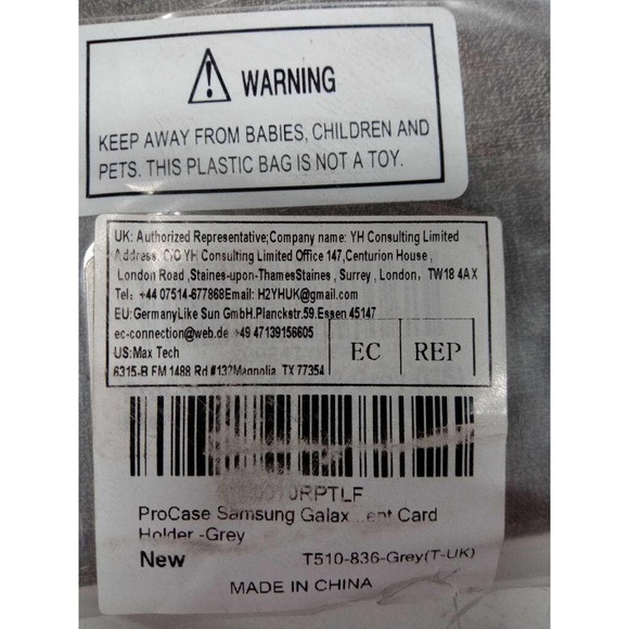 ProCase Galaxy Tab Case Stand Folio Case Cover for Galaxy Tab T510 - Picture 3 of 4